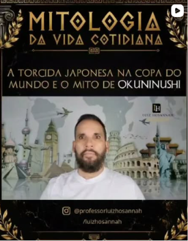 Publicação de Luiz Hosannah no Instagram